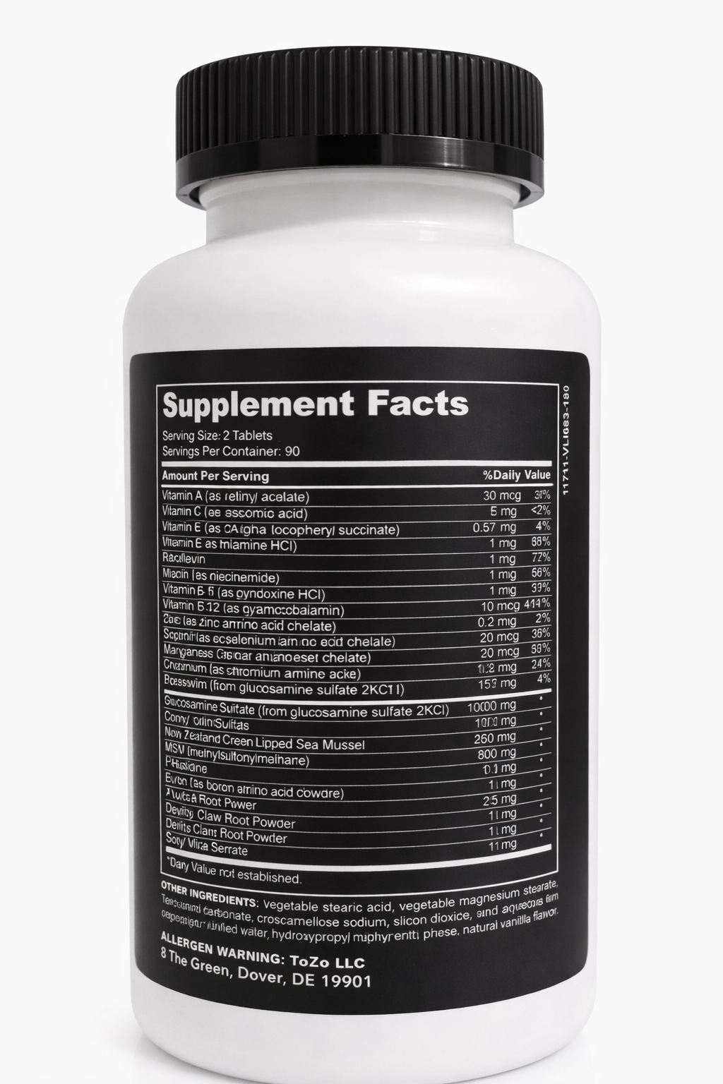 Joint Matrix supplement facts